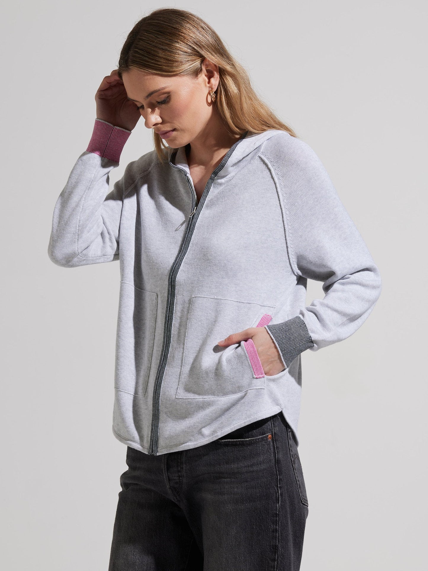 Lindsay™ – Lämmin vetoketjullinen huppari