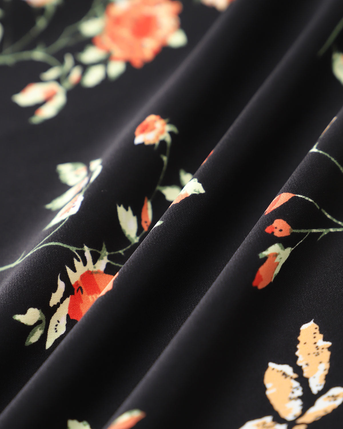 Rosalie™ – Elegantti Kukallinen Slim Fit Midi-mekko