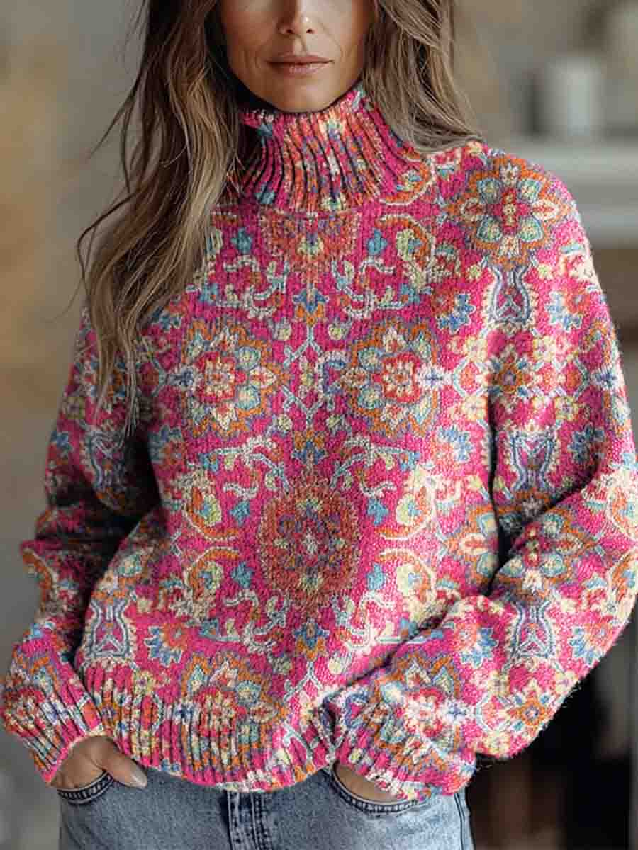 Sammier™ – Naisten vintagetyylinen pooloneule