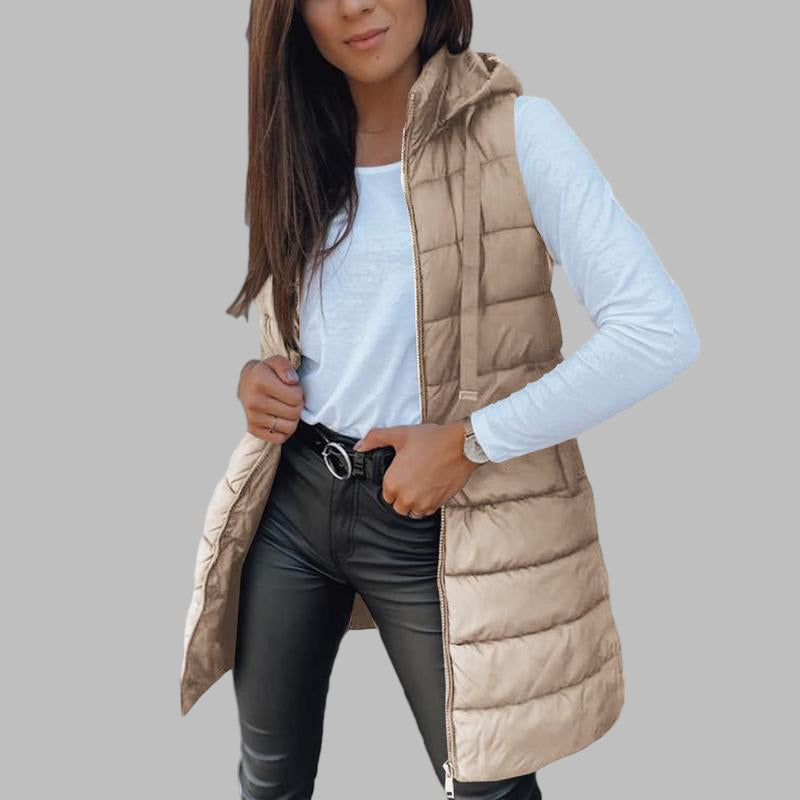 Emilia™ - Puffer Pitkä liivi
