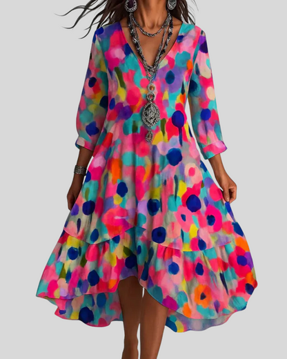 Deborah™ – Kukkakuvioinen midimekko