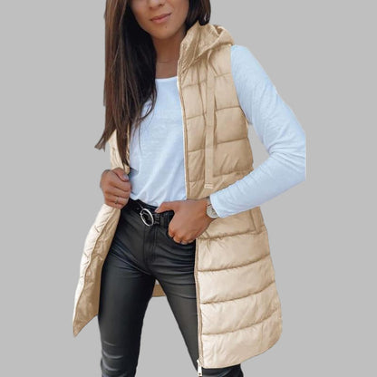 Emilia™ - Puffer Pitkä liivi