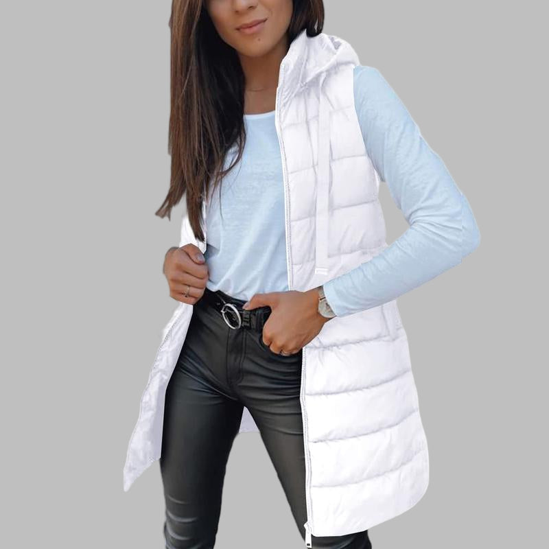 Emilia™ - Puffer Pitkä liivi