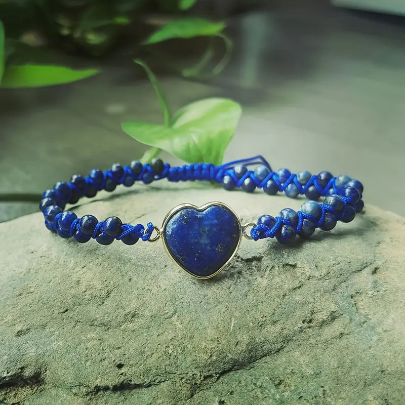 Boho-sydänsäädettävä rannekoru | Yhdessä diabetesta vastaan