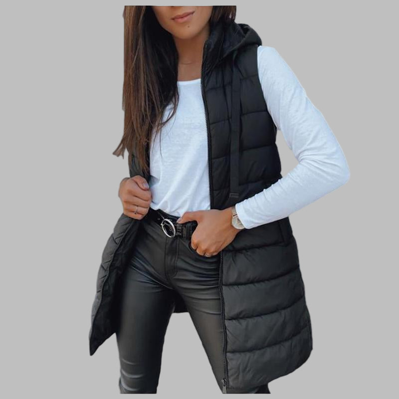 Emilia™ - Puffer Pitkä liivi
