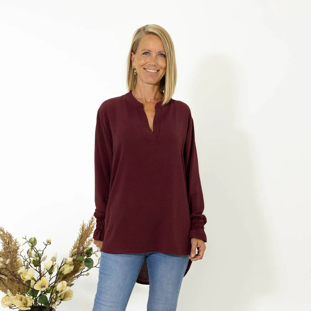 Ingrid™ – Pitkähihainen rento pusero