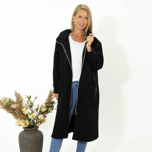 Tessa™ – Pitkä talvinen hupullinen takki