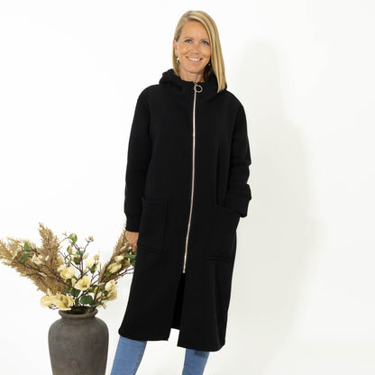Tessa™ – Pitkä talvinen hupullinen takki