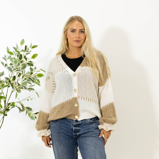 Laureen™ – Mukava neulottu neuletakki