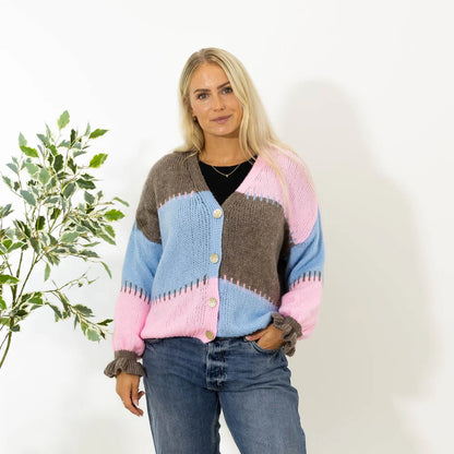 Laureen™ – Mukava neulottu neuletakki