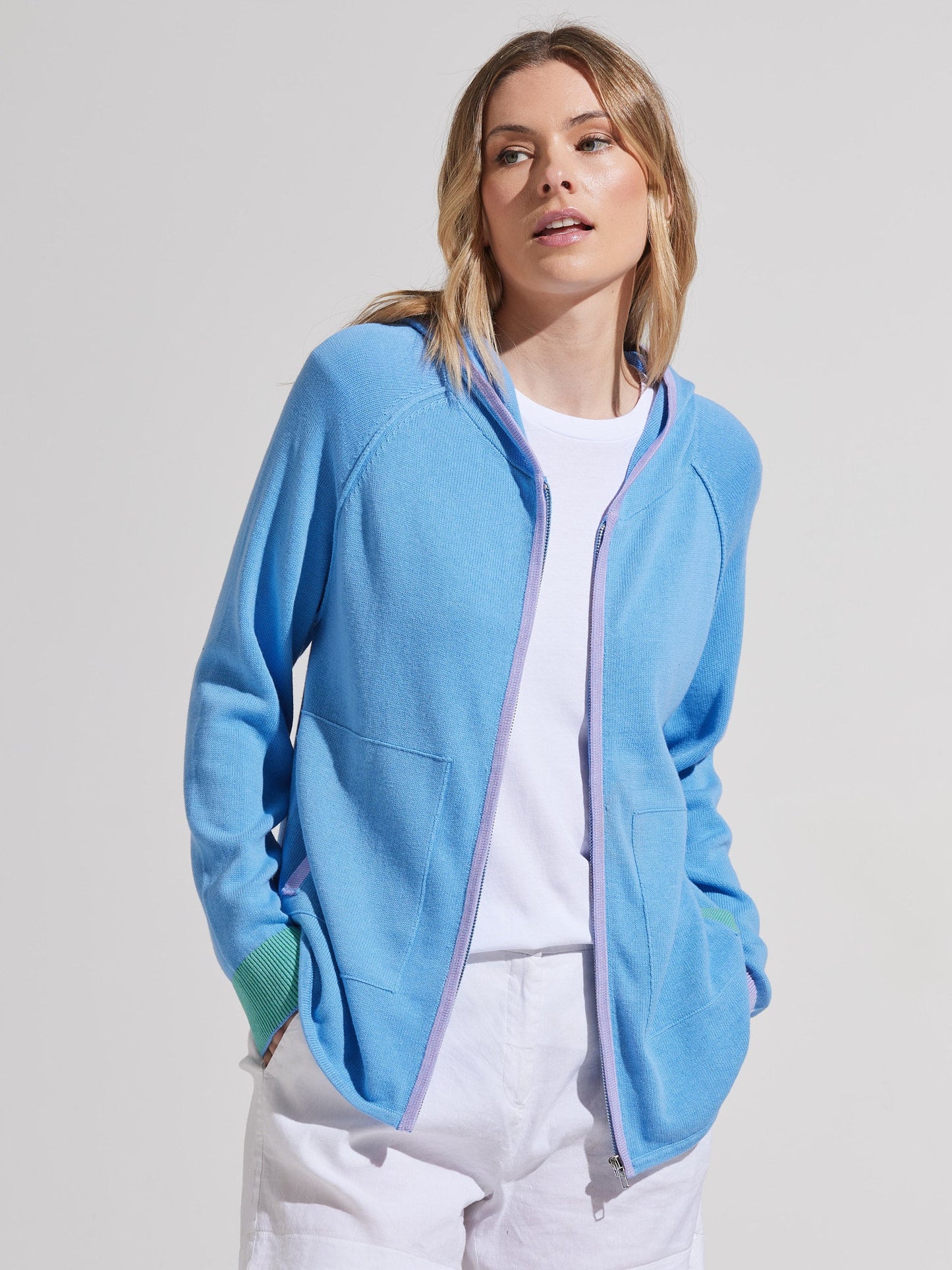 Lindsay™ – Lämmin vetoketjullinen huppari