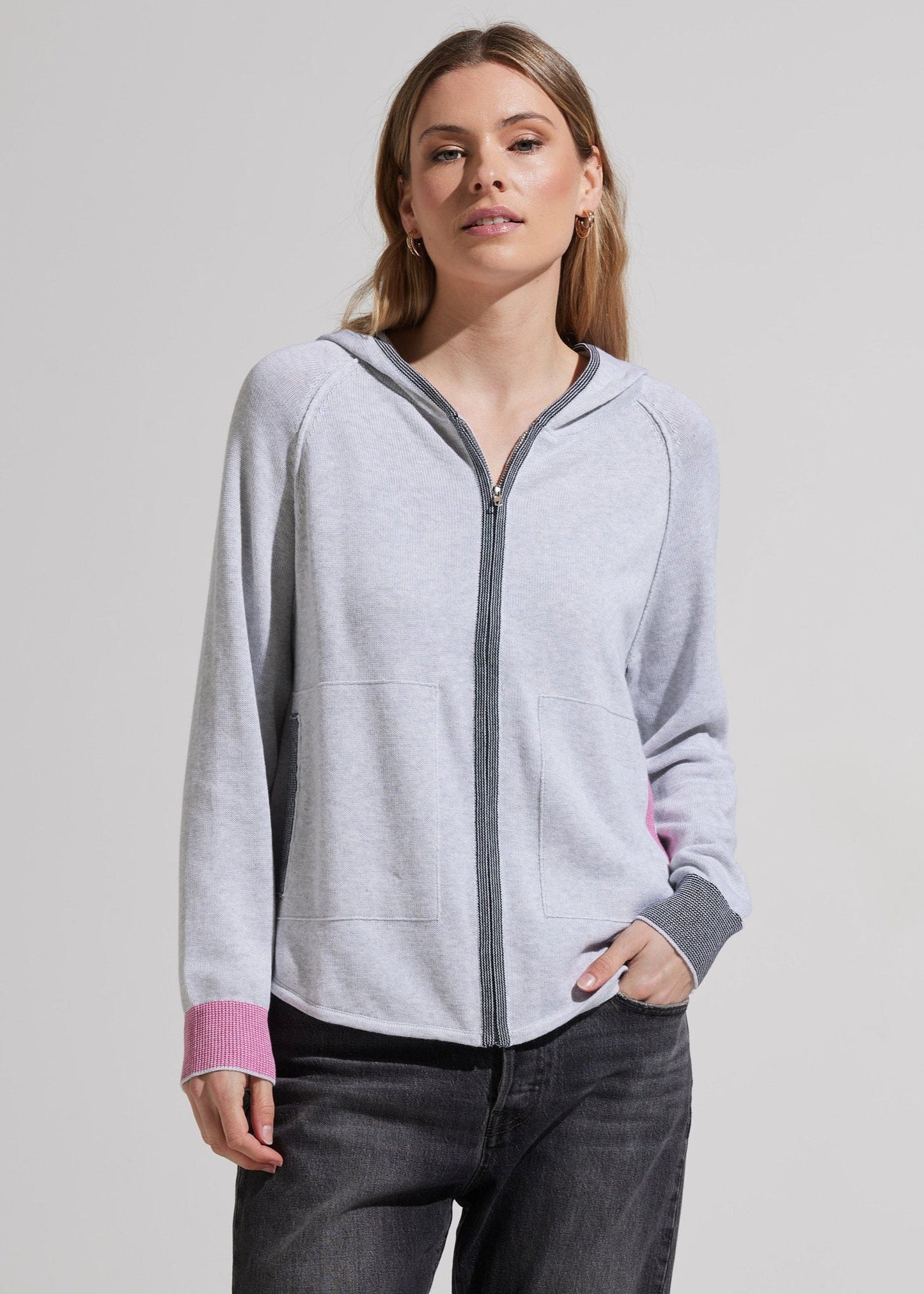 Lindsay™ – Lämmin vetoketjullinen huppari