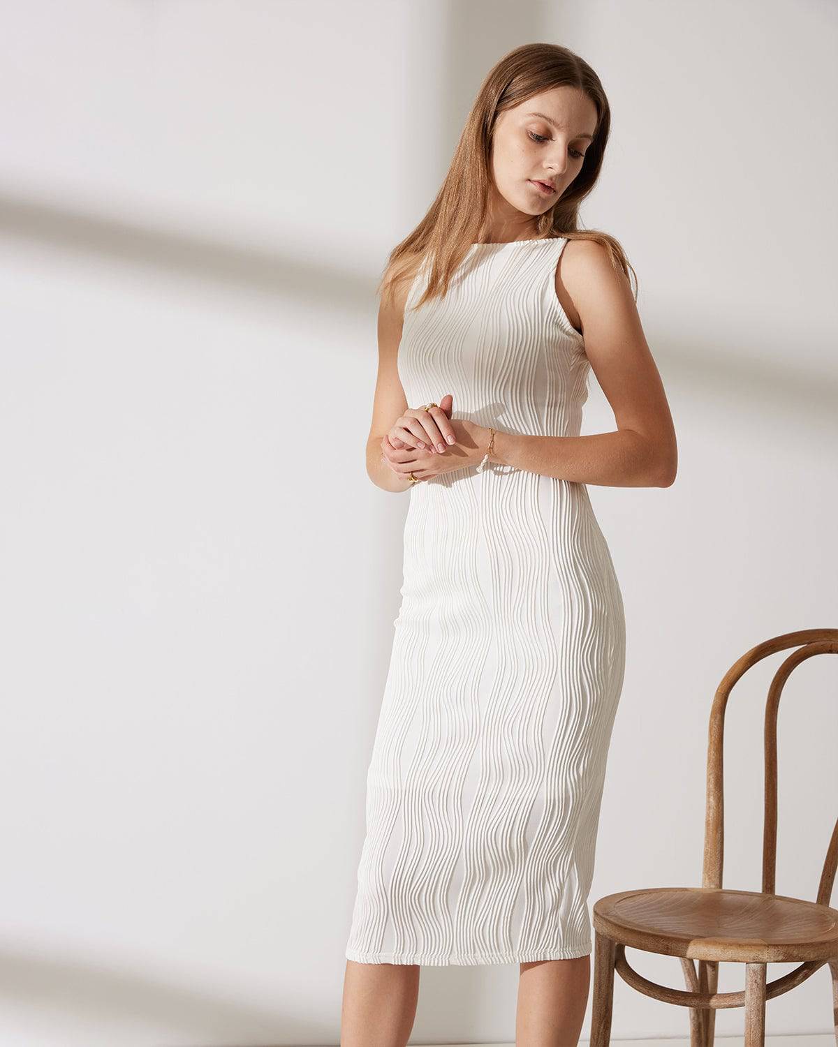 Audrey™ – Elegantti Juhlava Midi-mekko