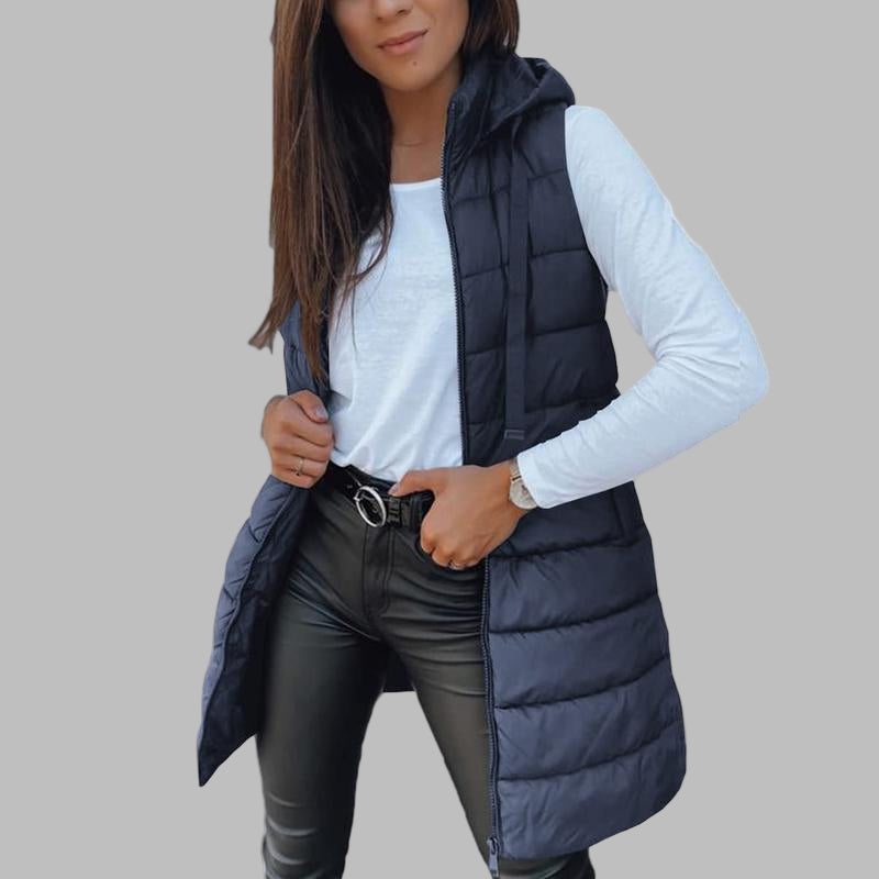 Emilia™ - Puffer Pitkä liivi