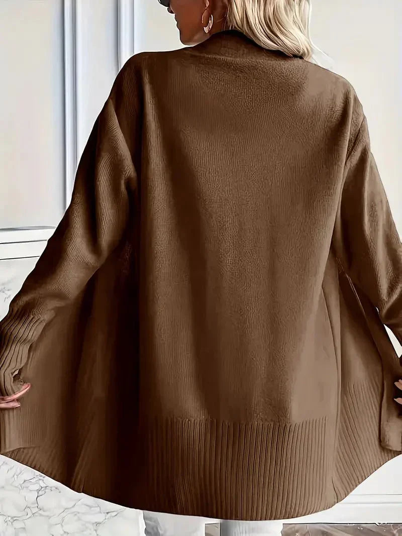 Felicia™ – Elegantti pitkä neuletakki