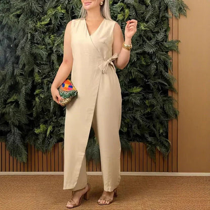 Amanda™ – Elegantti V-kauluksinen haalari