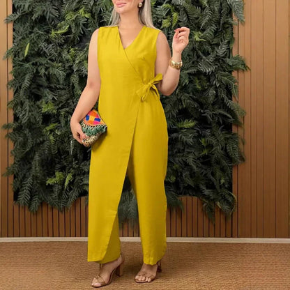 Amanda™ – Elegantti V-kauluksinen haalari